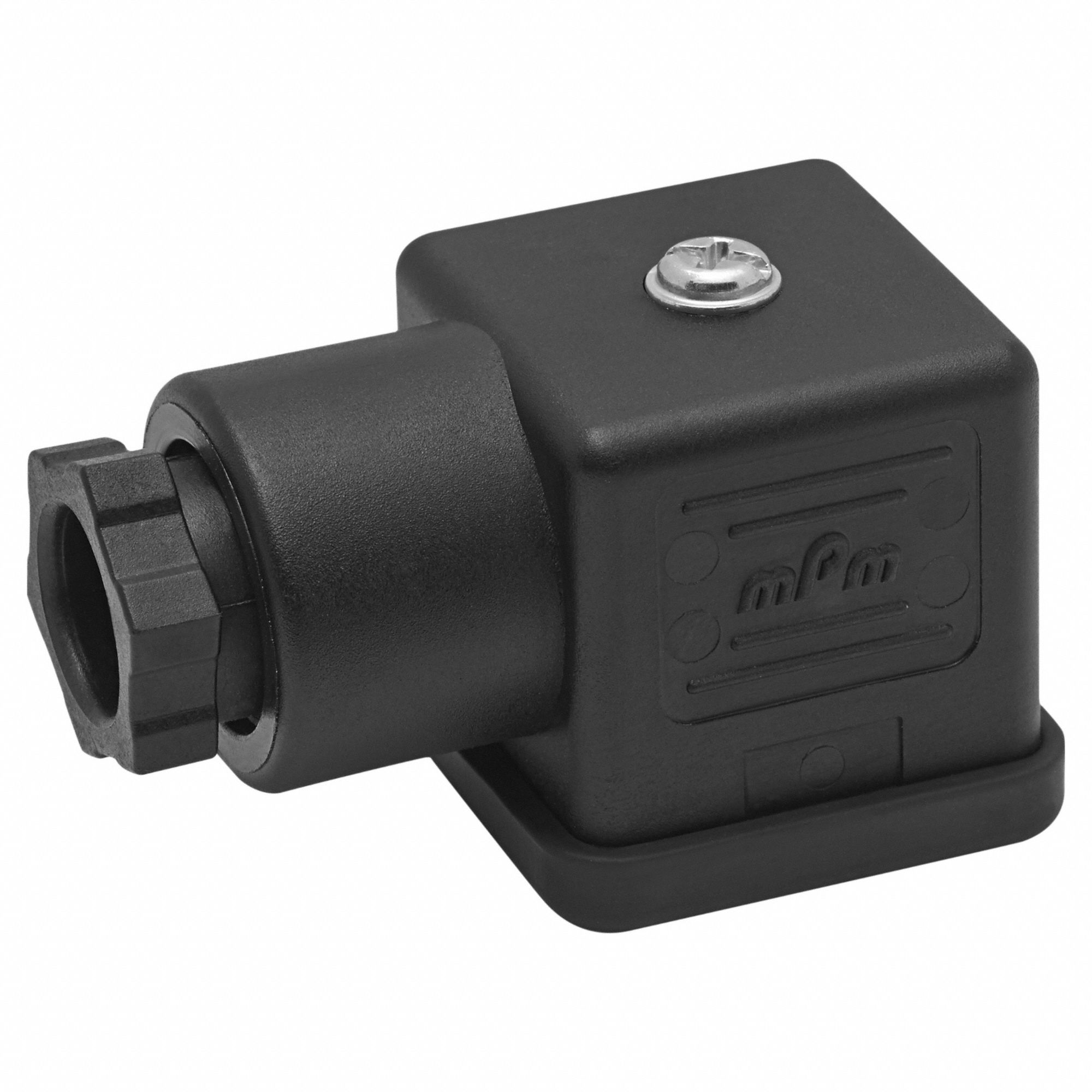 Solenoid Coil Connector: DIN 43650 Form A, Indicator Light Not Included