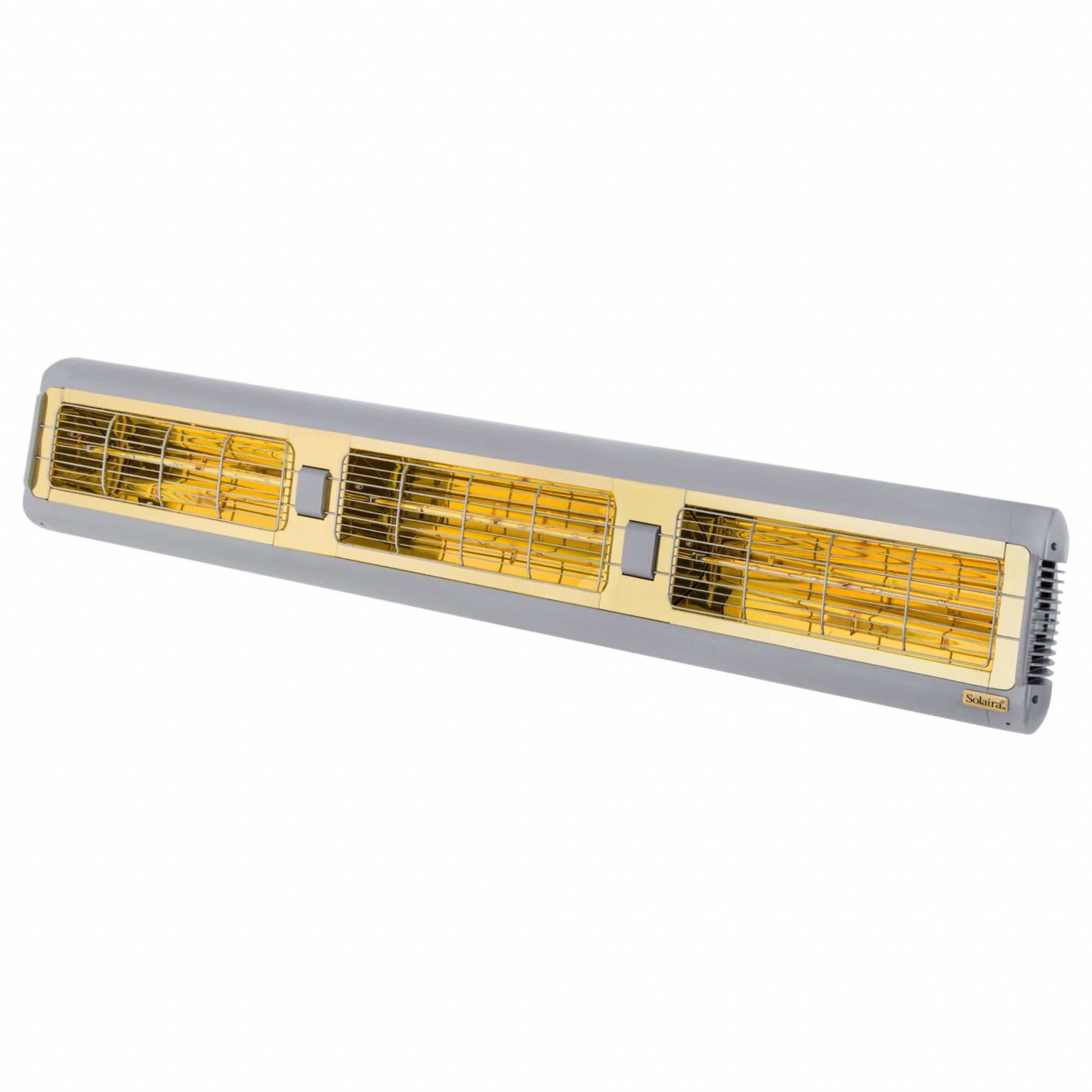 Electric Infrared Heater: 6, 000 W Watt Output, 277V AC, 1 Phase, Hardwired, 45° Beam Pattern