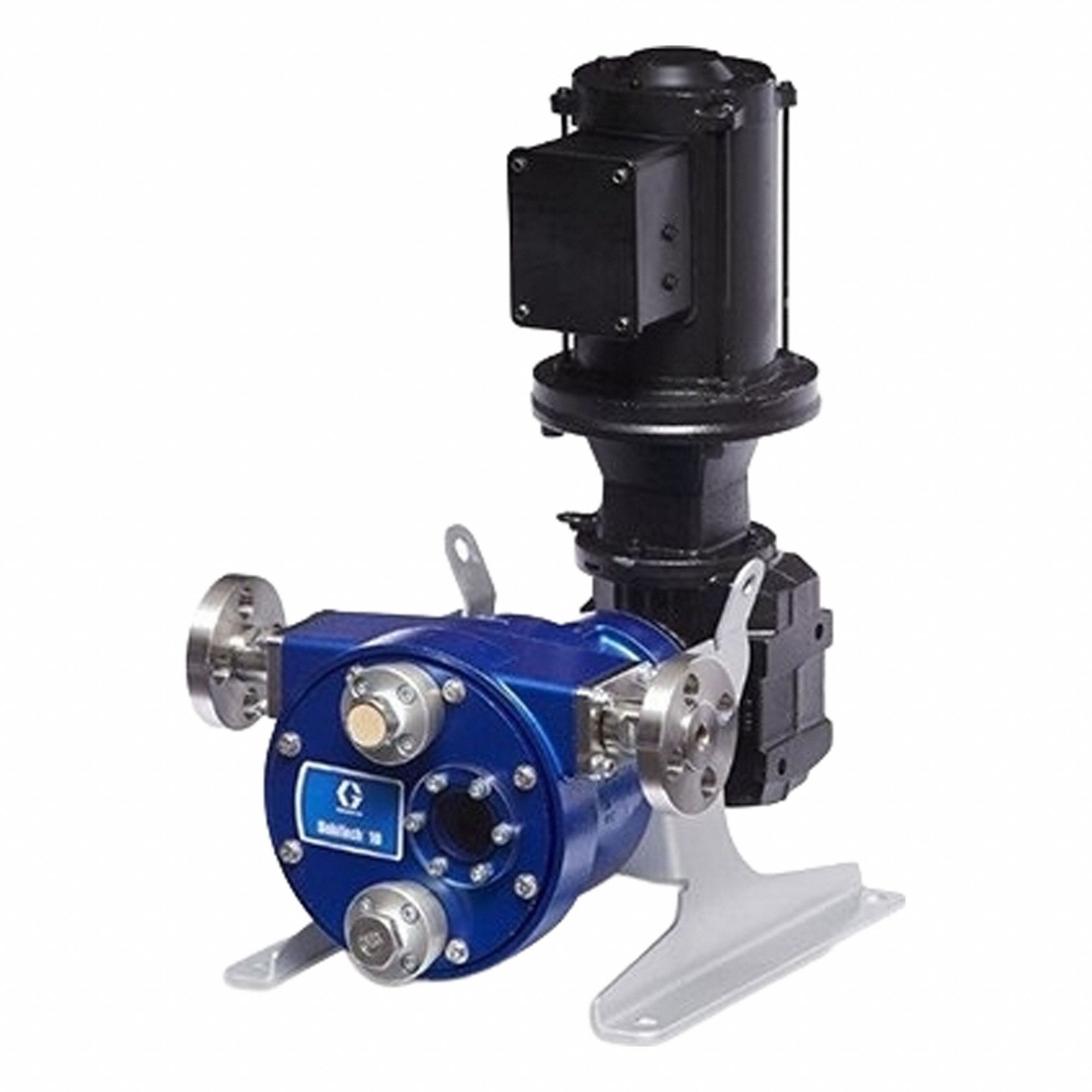 Peristaltic Pump: Single Ph, 120/240 V AC, 1 hp, Synthetic Rubber Hose, 3/8 in Hose Dia, Adj