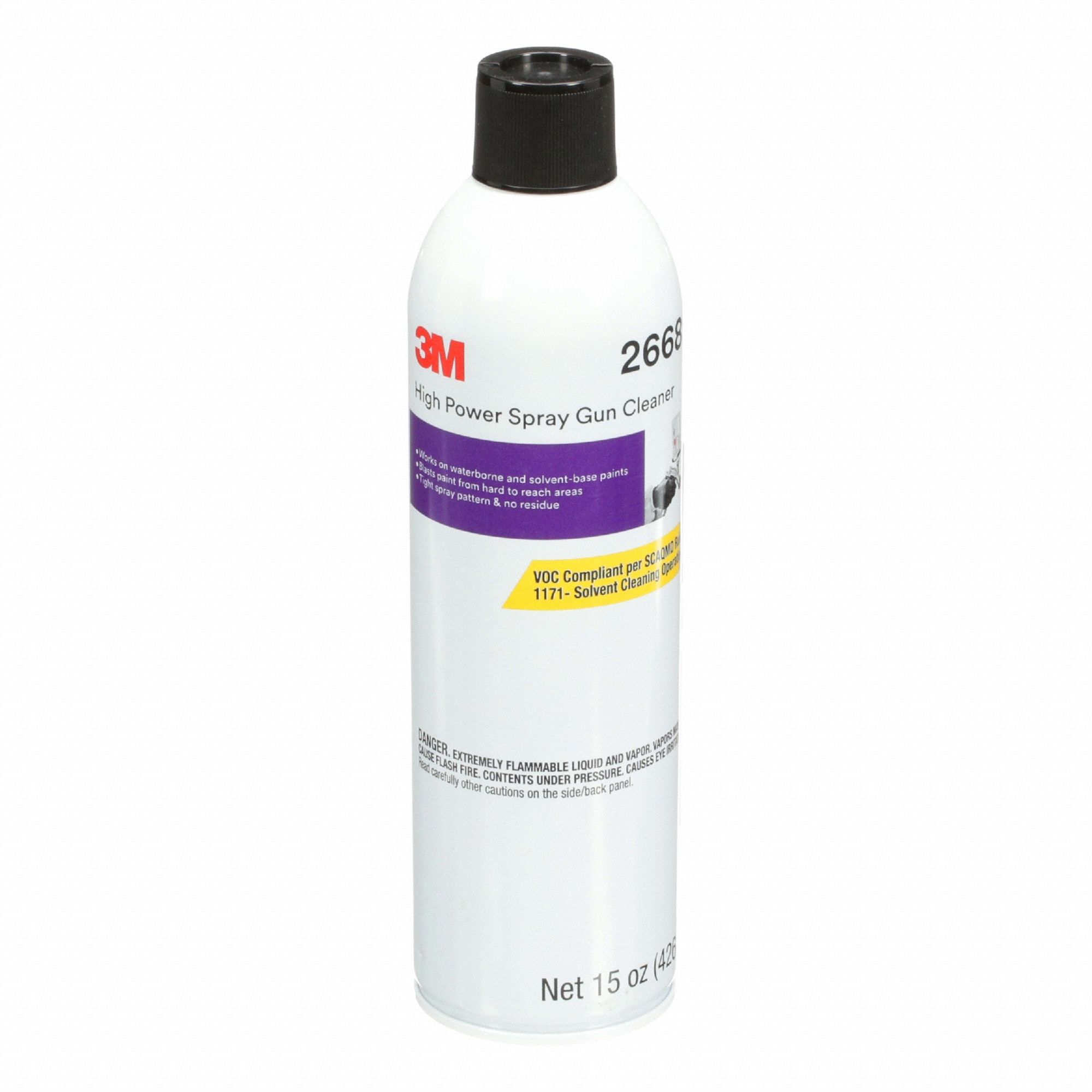 High Power Spray Gun Cleaner: 426 g Container Size