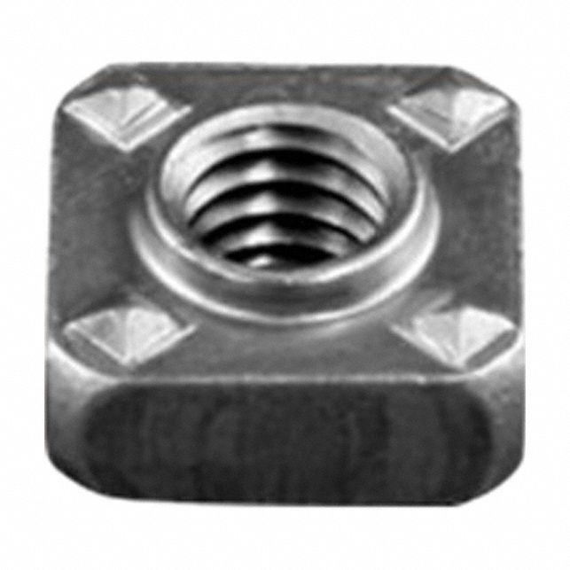 10-32-thread-square-weld-nut-810c32-wp-1601-grainger