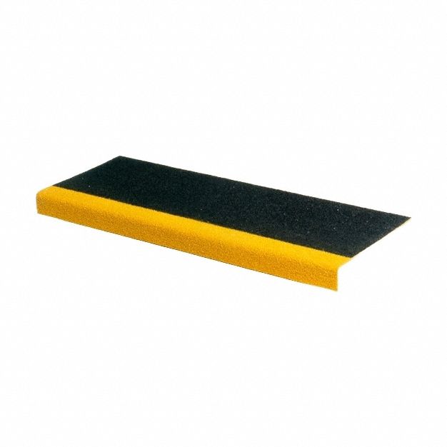 Full Coverage Grit, Fiberglass, Stair Tread Cover 4ATZ3879500 Grainger