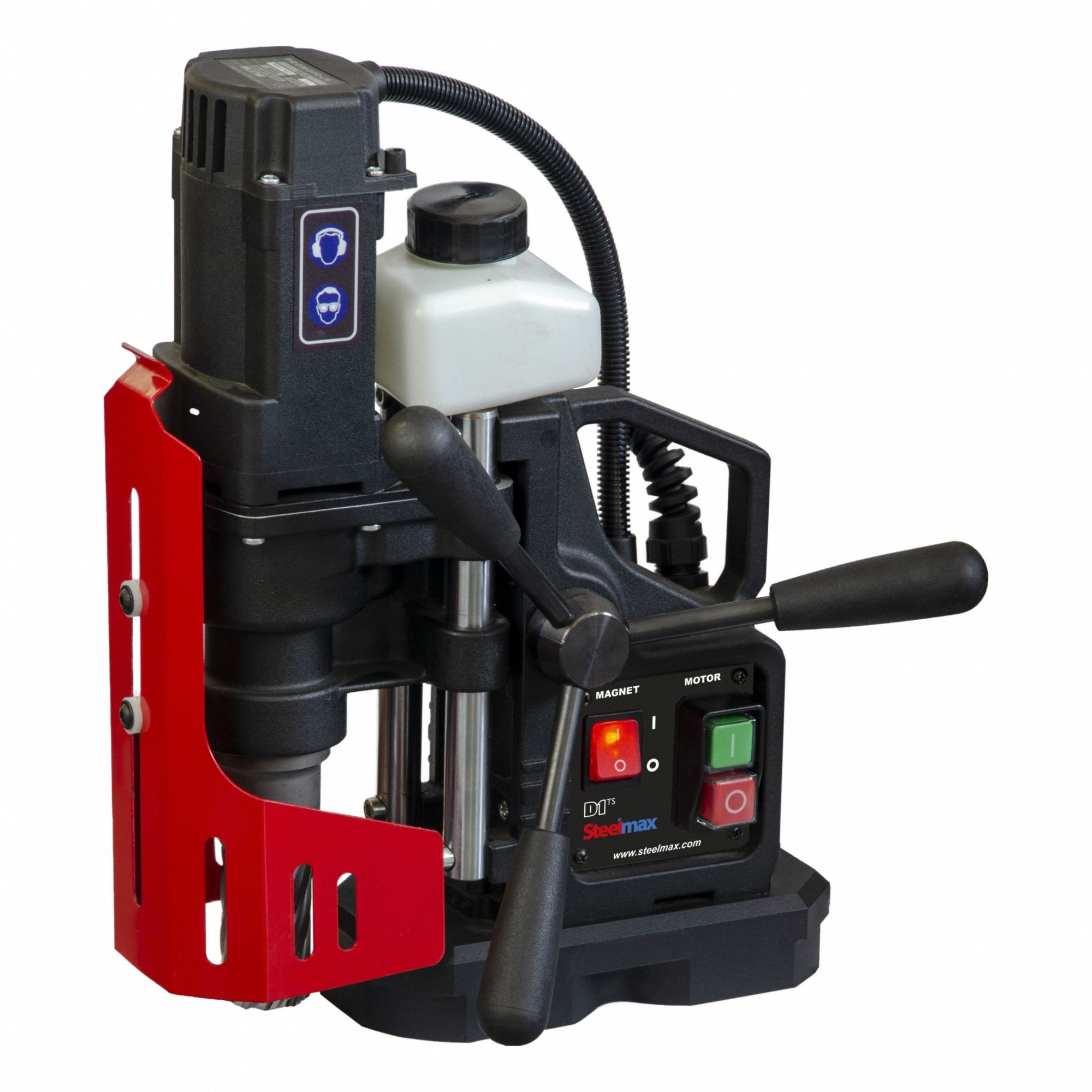 Drill Press: 350 RPM – 350 RPM, Electric Magnet, 2 3/4 in Drill Travel, 115V AC