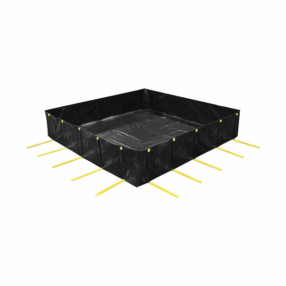 Containment Berm,  Containment Berm,  L Bracket,  3, 591 gal,  Rectangle Shape,  Elvaloy Copolymer