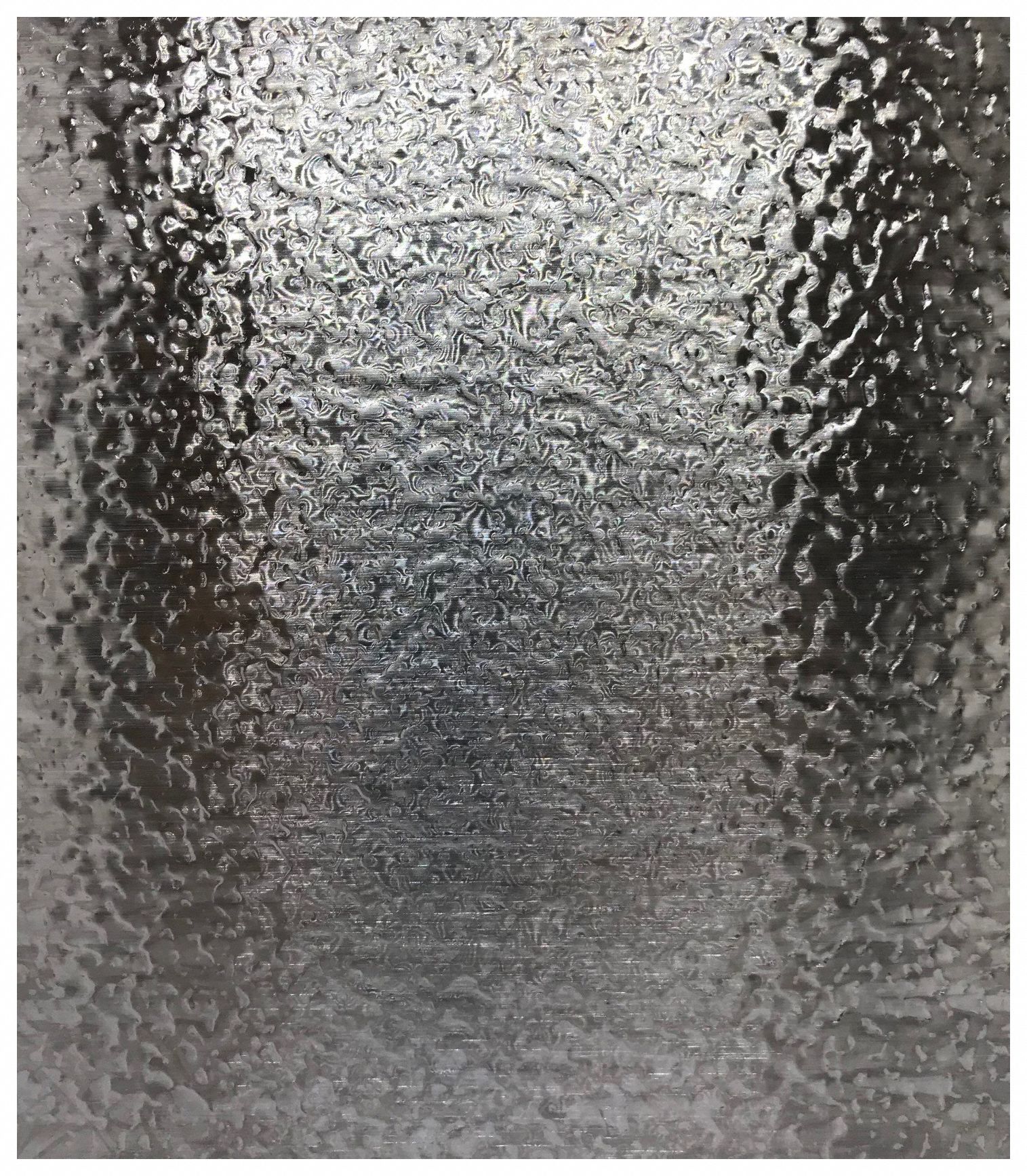 Stainless Steel Sheet, 10 ft - L: 304, 4 ft x 10 ft Nominal Size (WxL), 0.017 in Thick, Stucco, #4