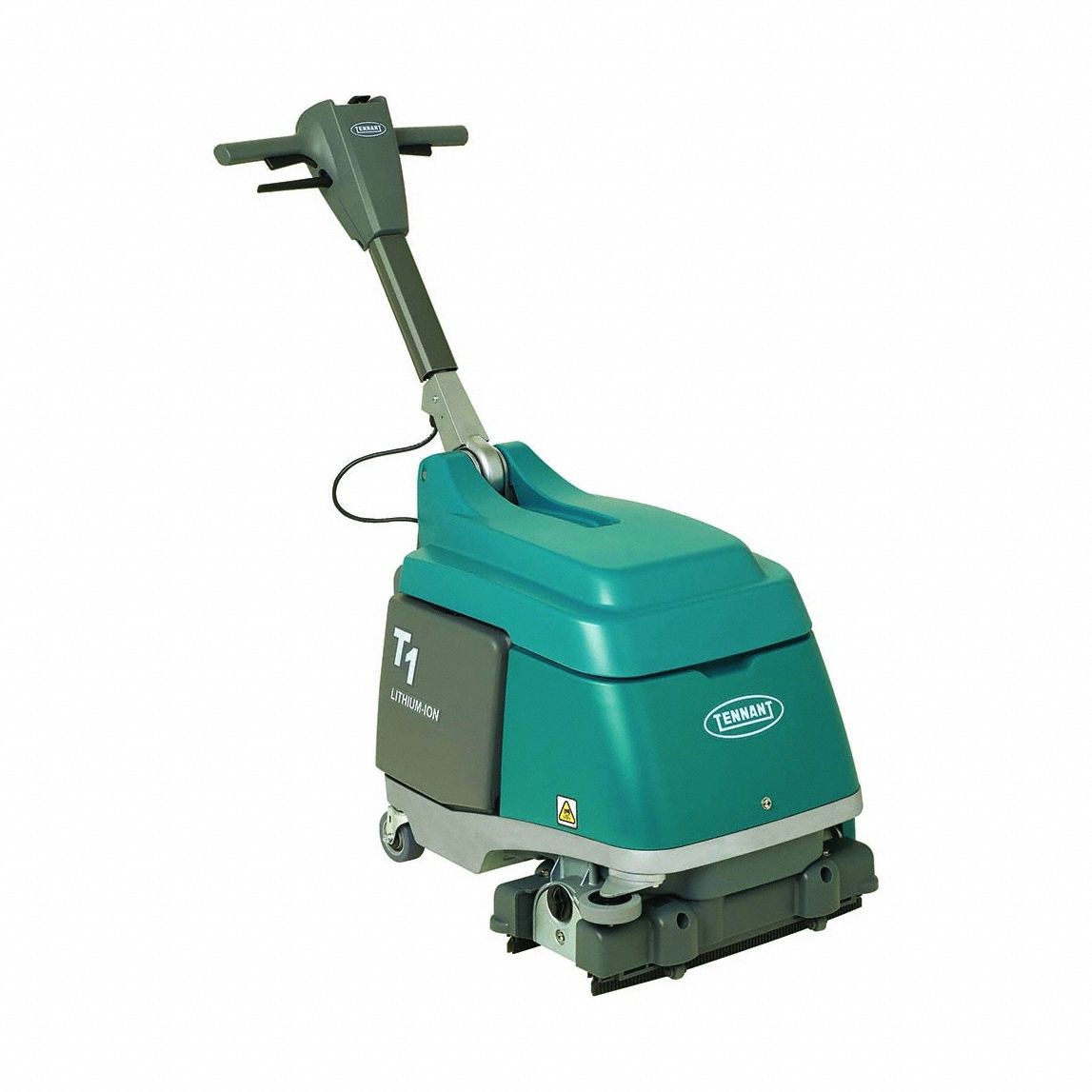 Floor Scrubber: Floor Scrubber, 15 in Machine Size, Cylindrical Deck, Battery, Sealed Li-Ion