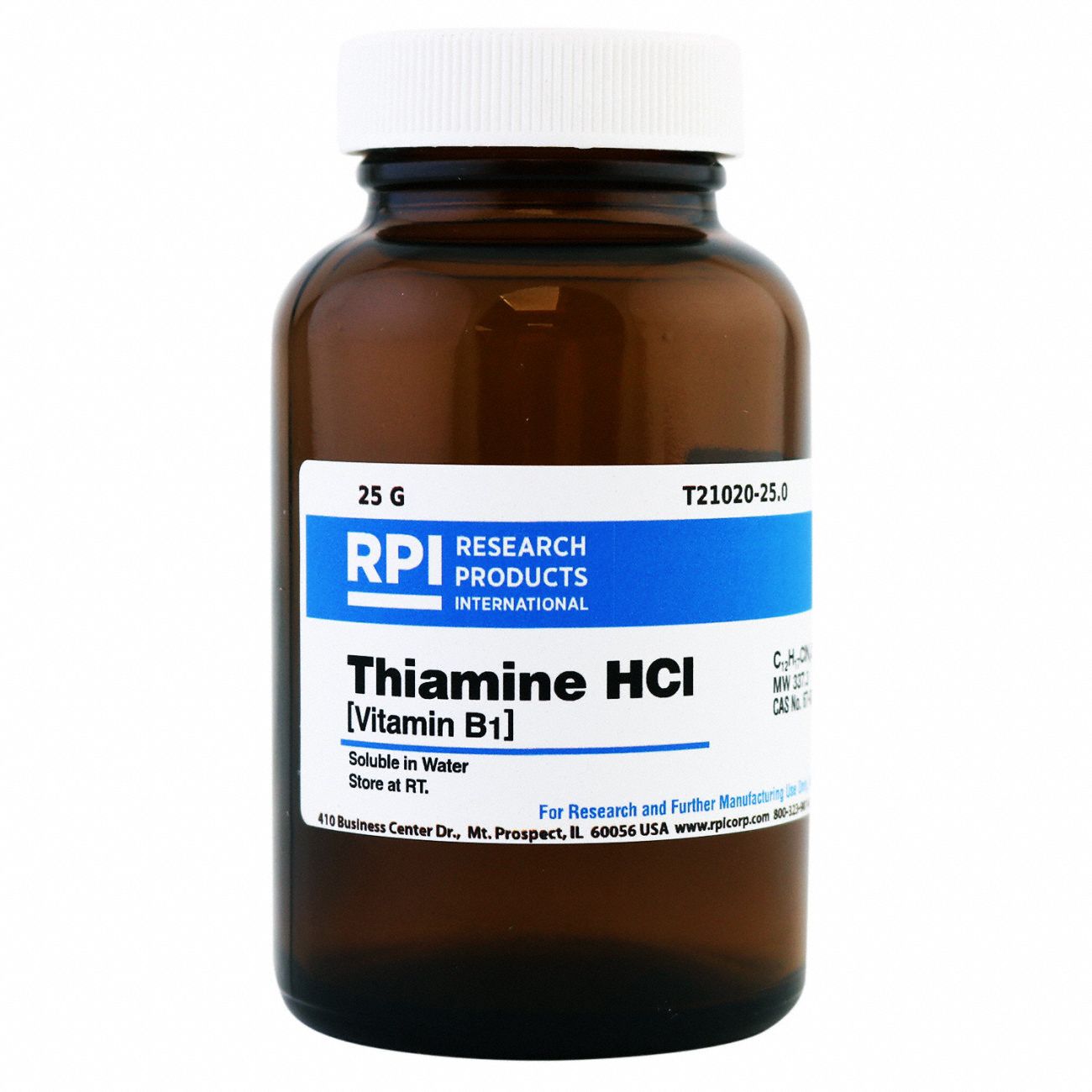 Thiamine Hydrochloride [Vitamin B1] Research or Further Manufacturing Use Only