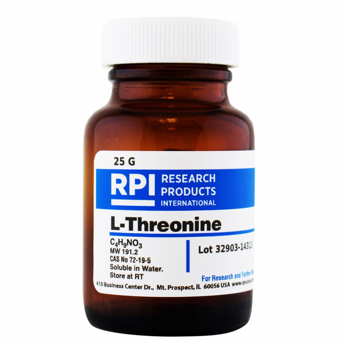L-Threonine, 25g