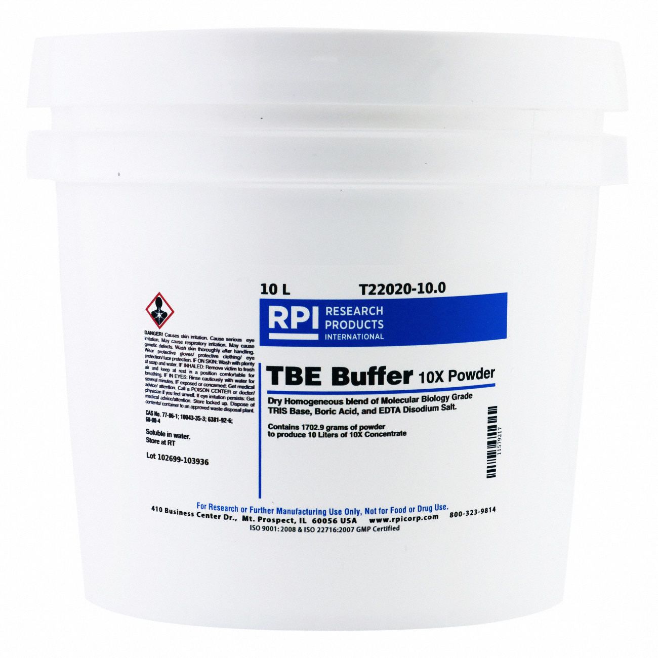 1X And 10X TBE Buffer (Tris-Borate-EDTA), Biobasic