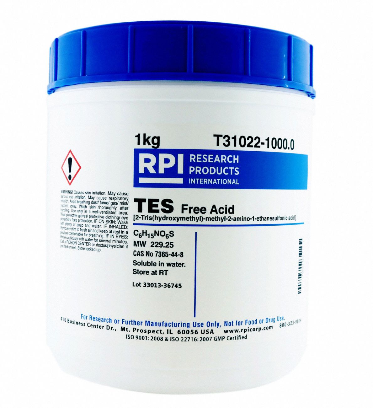 TES Free Acid, 1kg
