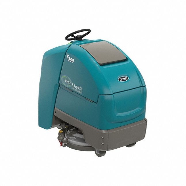Floor Scrubber, 55 in L, 26 1/2 in W
