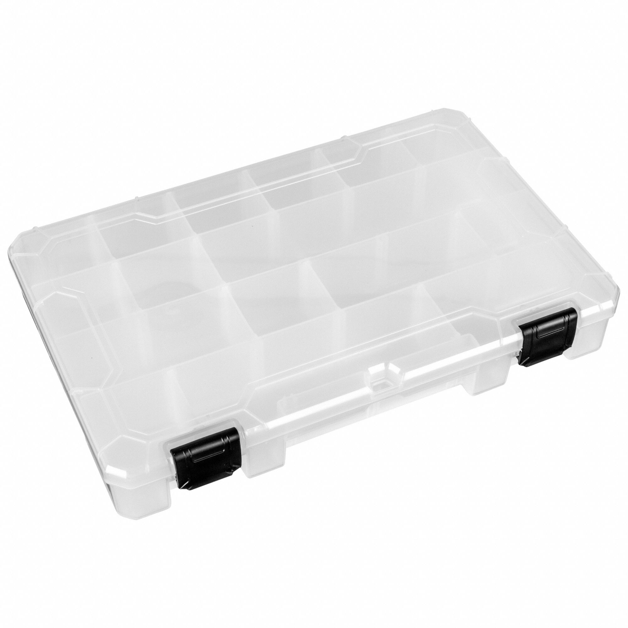 Flambeau Adjustable Compartment Box,Translucent T4008