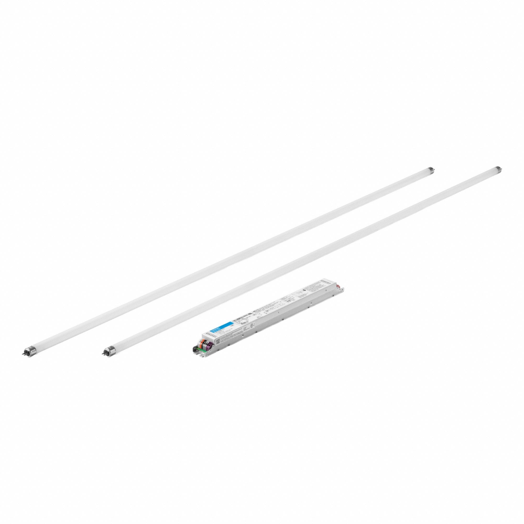 Retrofit Kit: Hi-Lume 3-Wire, T5, 4 ft Nominal Lg, 2 Lamps, 4, 505 lm, 3000K, 120/277V AC, 12