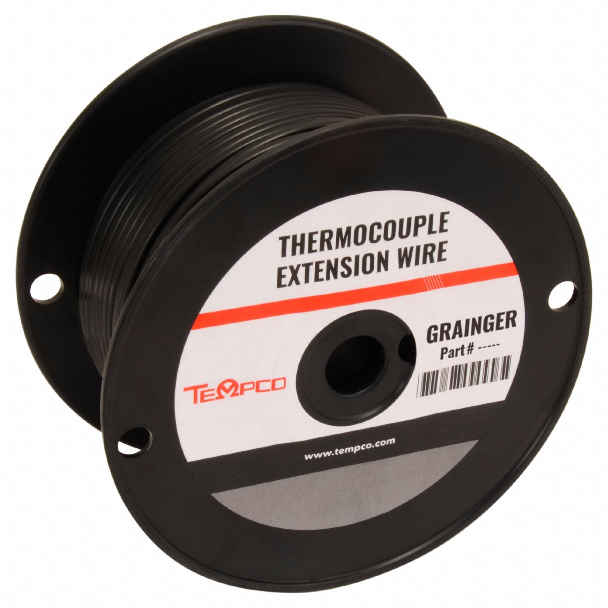 Thermocouple Extension Wire: Type JX, 20 AWG Conductor Size, 250 ft