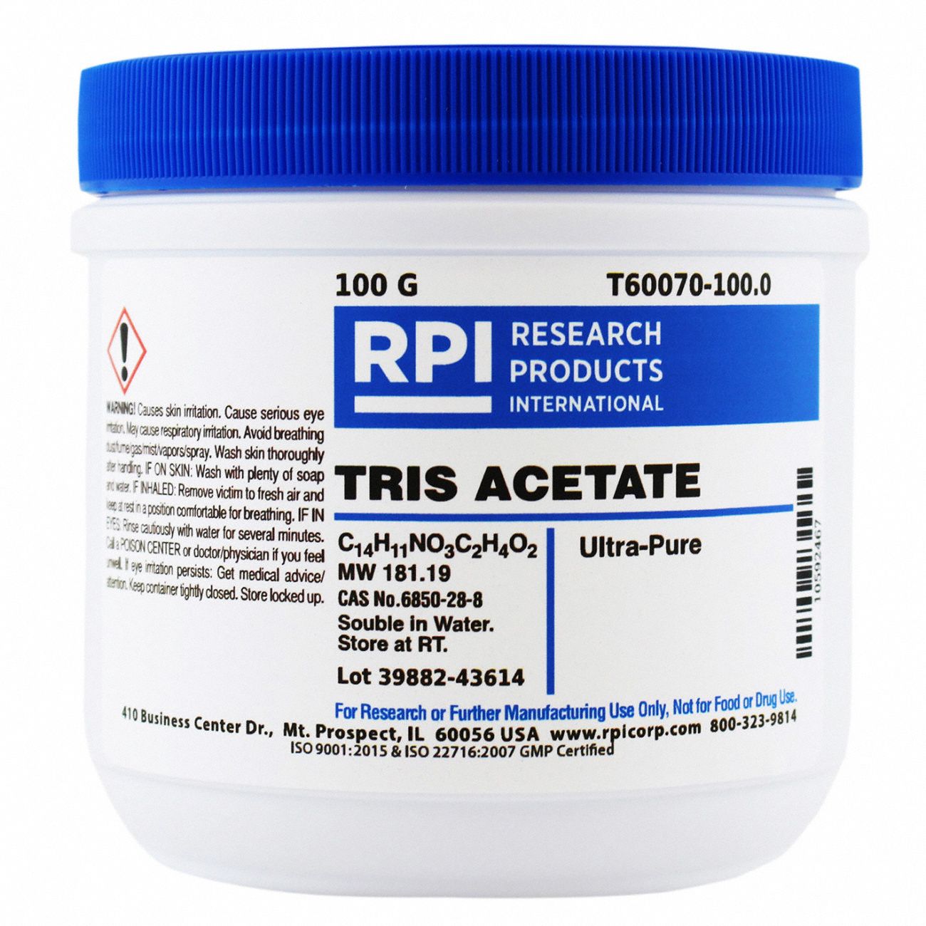 TRIS Acetate Ultra  Pure , 100g
