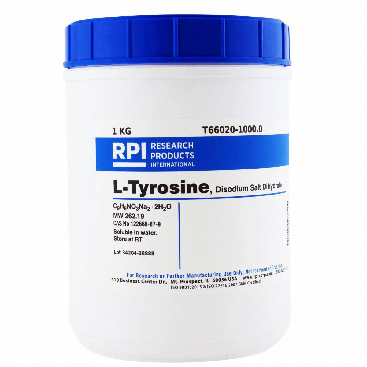 L-Tyrosine,  Disodium Salt Dihydrate, 1Kg