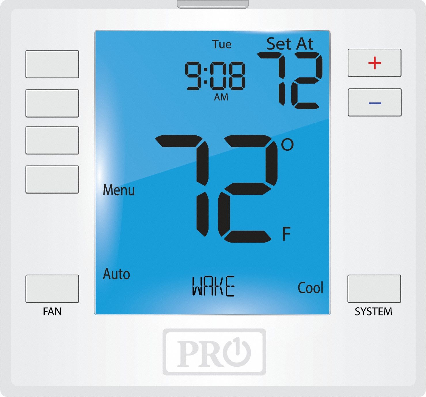 Low Voltage Thermostat: Heat and Cool, Auto, B/C/G/O/RC/RH/W2/W/E/Terminal Designations/Y2