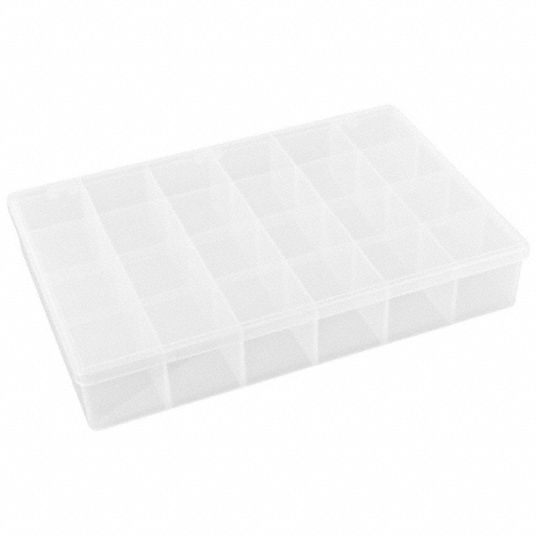 24-Compartment Clear Box