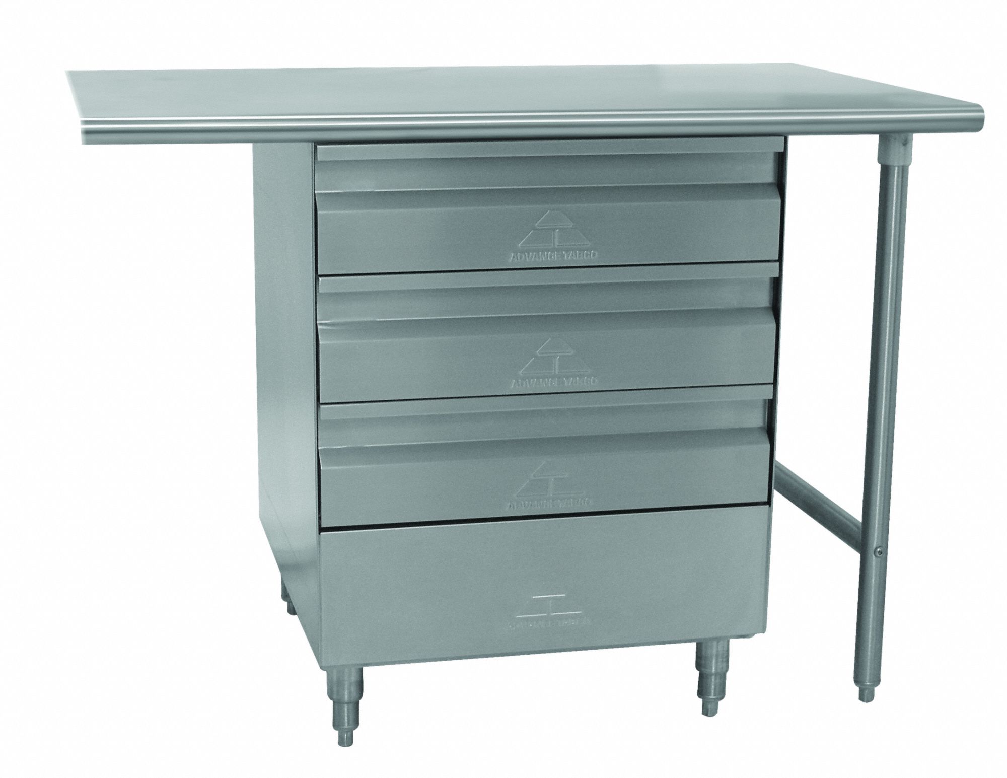 Drawer Assembly: 25 1/4 in Overall Dp, 24 in Overall Wd, 20 ga Metal Material Gauge, Drawer Assembly