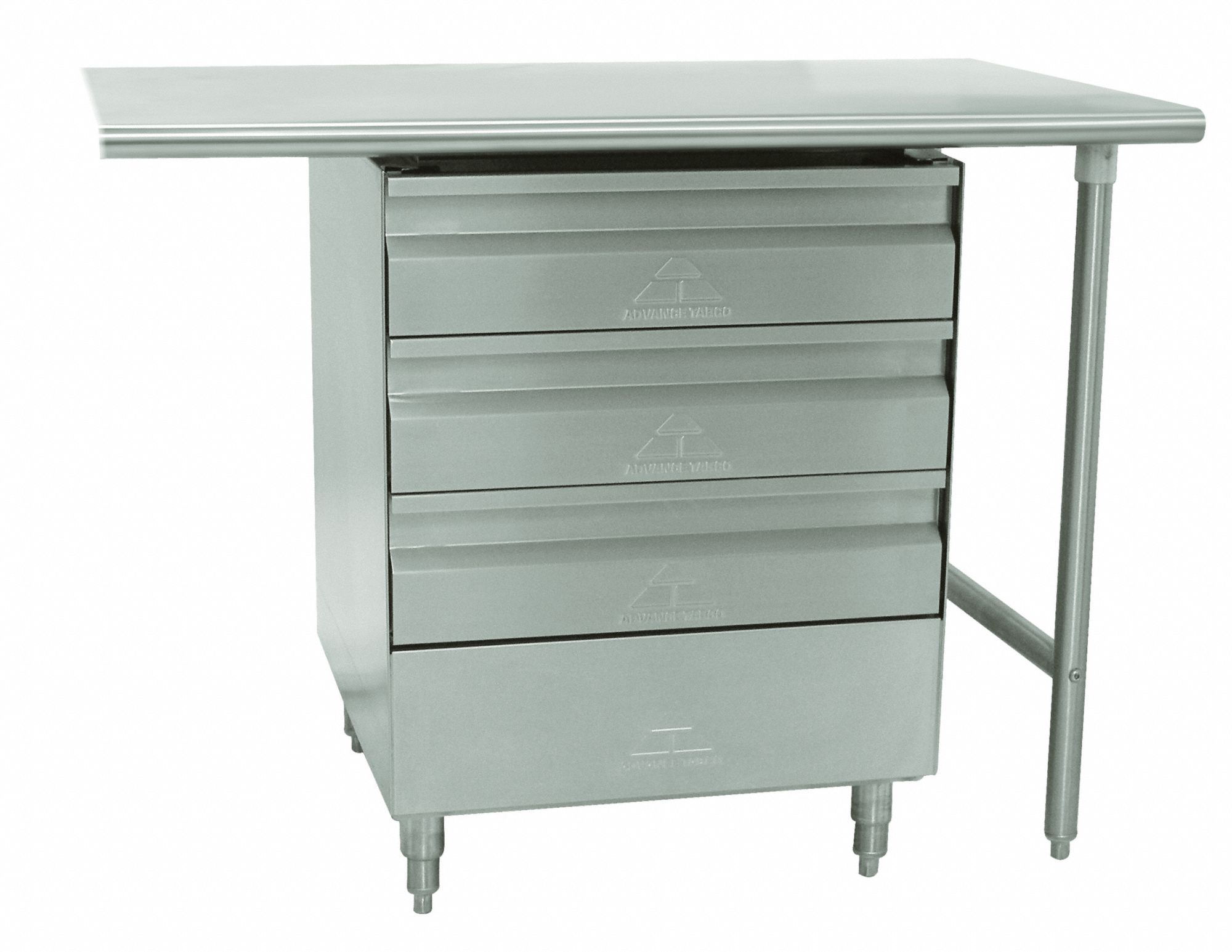 Drawer Assembly: 25 1/4 in Overall Dp, 24 in Overall Wd, 20 ga Metal Material Gauge, Drawer Assembly