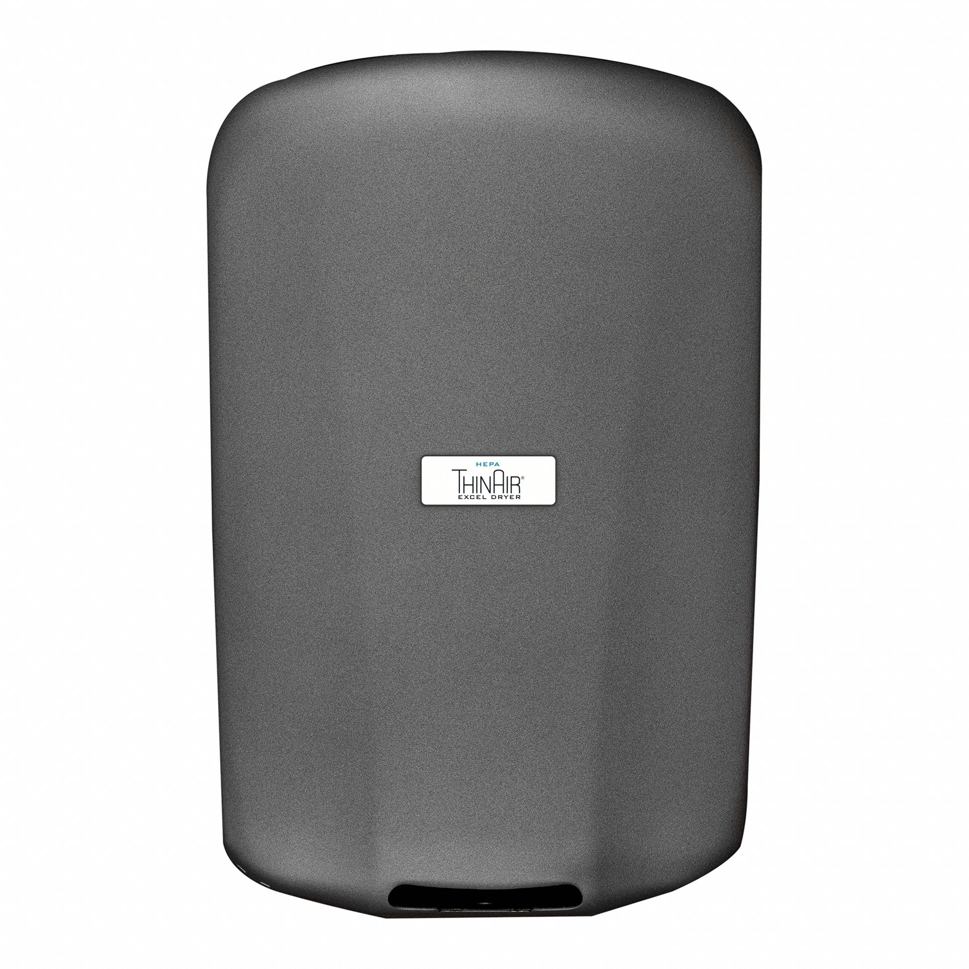 Hand Dryer: ThinAir, Auto, 14 sec Dry Time, Stainless Steel, Gray, ADA Compliant