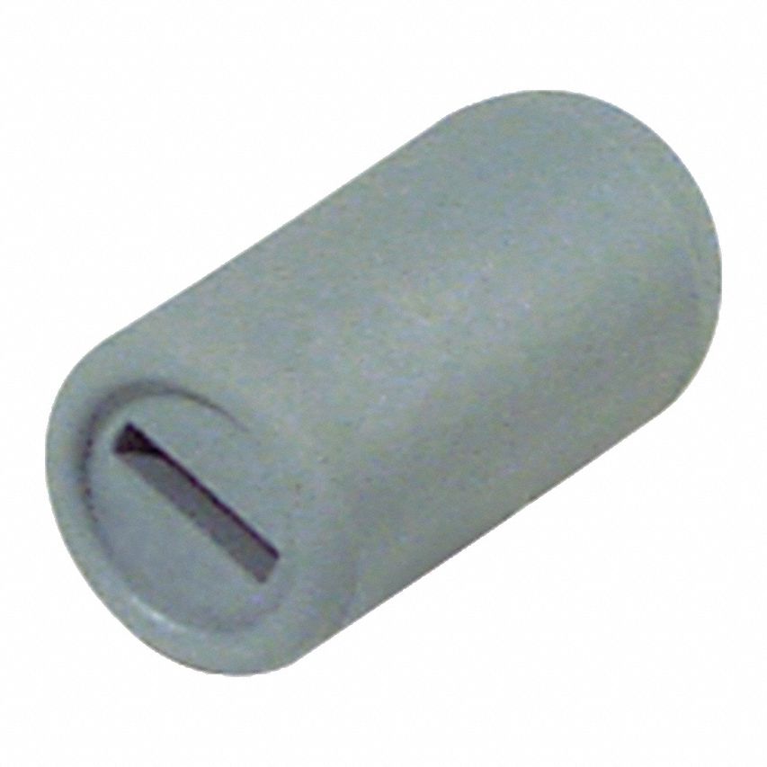 Rubber Tip: Everest and Jennings, Rubber, 2 in Overall Lg