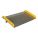 DOCK BOARD, 20,000 LB LOAD CAPACITY, 36 IN OVERALL L, 60 IN OVERALL W, DIAMOND TREADPLATE