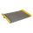 DOCK BOARD, 20,000 LB LOAD CAPACITY, 48 IN OVERALL L, 72 IN OVERALL W, DIAMOND TREADPLATE