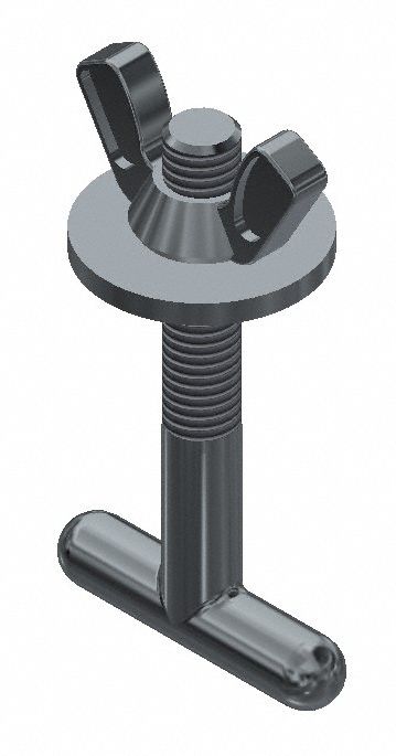 Spare Part: Mfr Part # TB-KIT-VAC, Includes M10 Bolt/Washer/Wing Nut