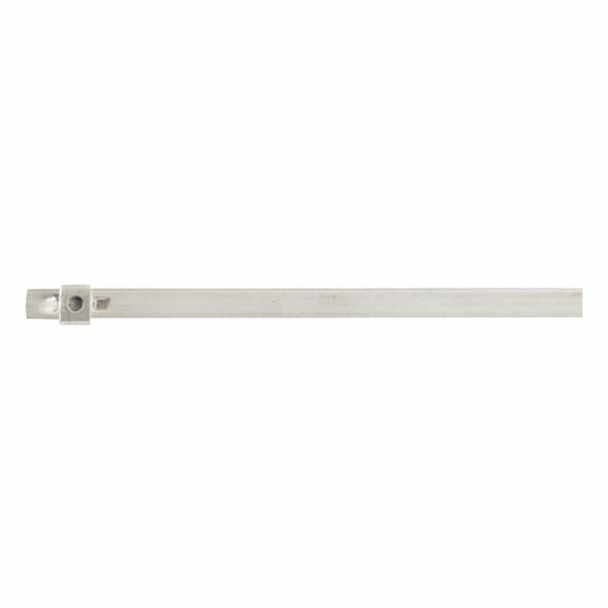 CABLE TIE, 304 STAINLESS STEEL, SILVER, ¼ IN WIDTH, 10 IN, DUAL-LOCK, 100 PK