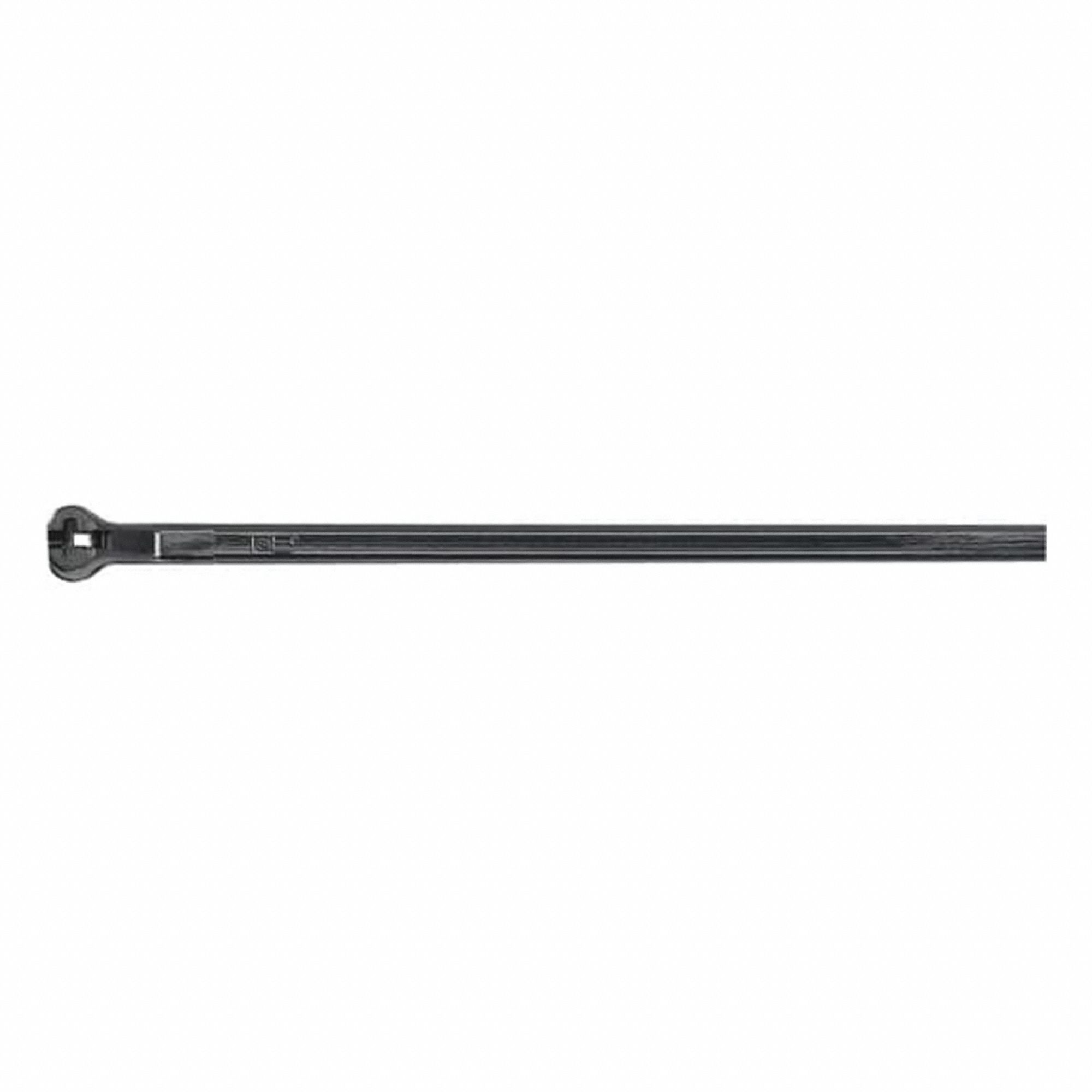 CABLE TIE, BLACK, 24.3 INCHES LONG, PK 500