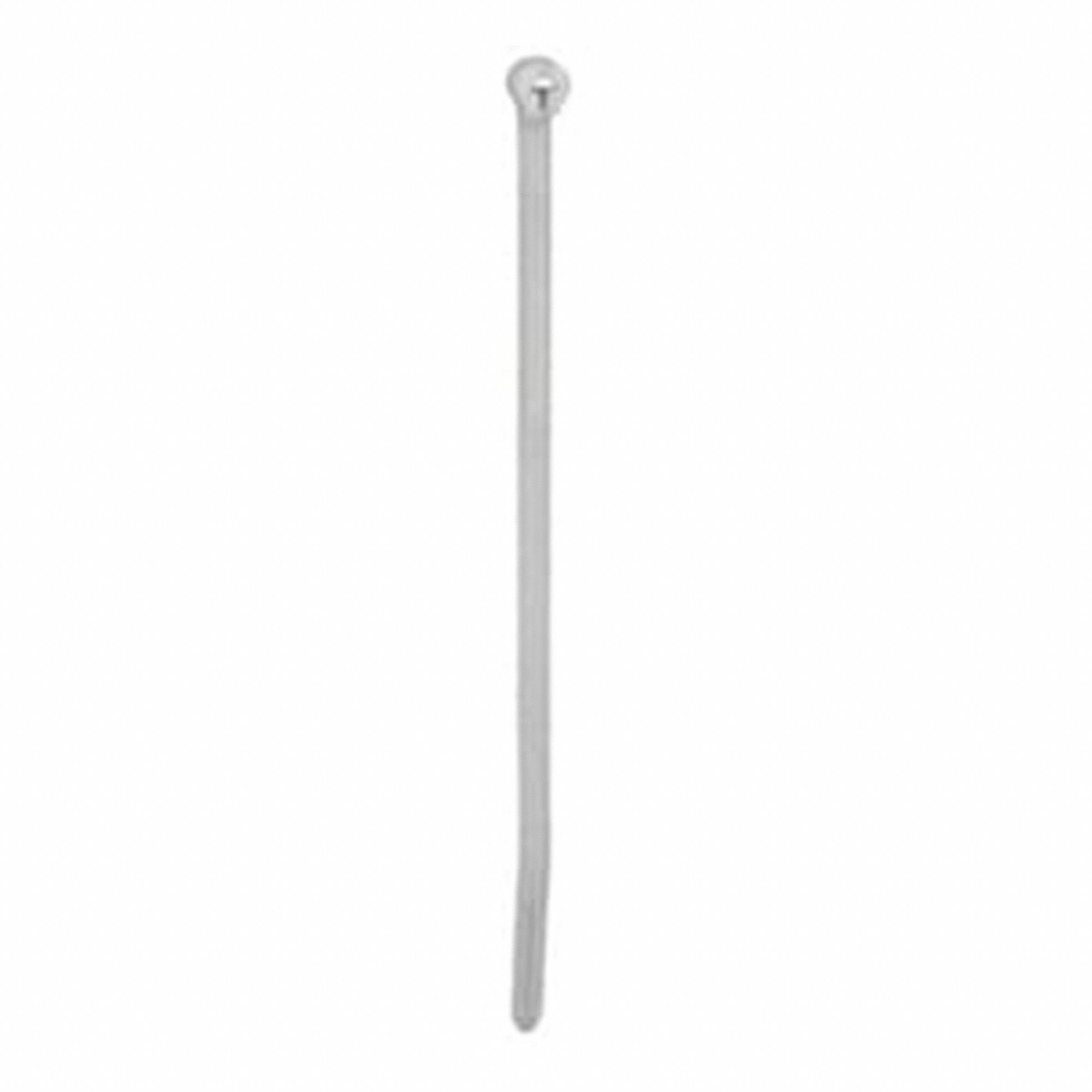 SERRE-CÂBLES, NYLON 6/6, NATUREL, 0,09 PO LA, 6,7 PO, BARB ACIER INOXYDABLE, PQ DE 100