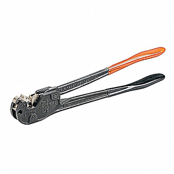 MANUAL CRIMP, STA-KON, TOGGLE, NON-INSULATED TERMINAL, ORANGE/BLACK