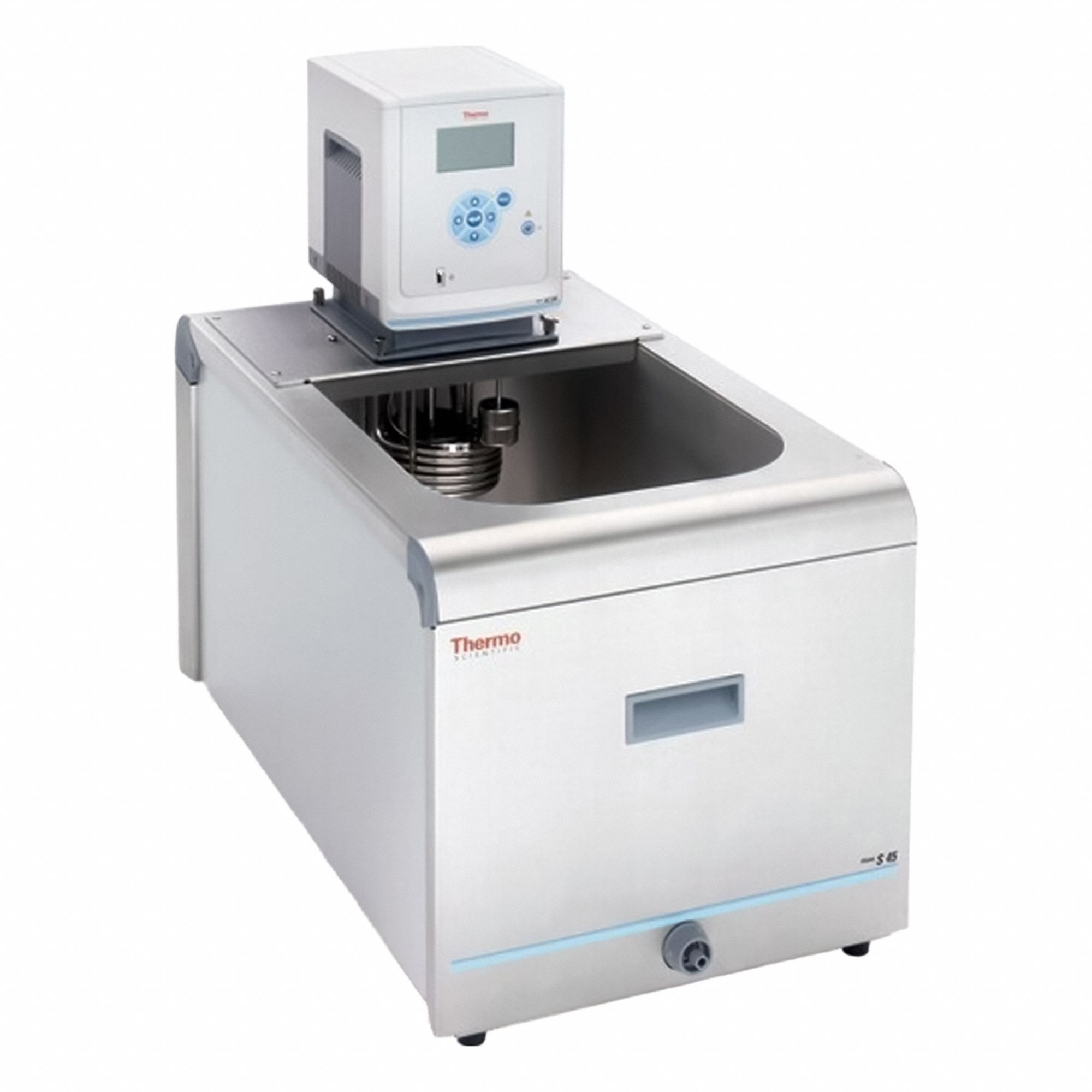 Heated Bath Circulator: 17 lpm Flow Rate, 1521218, Heated, 24 3/4 in Overall Dp