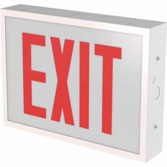 Emergency Battery Backup, LED, Exit Sign - 811D17|TCE RG M4 - Grainger