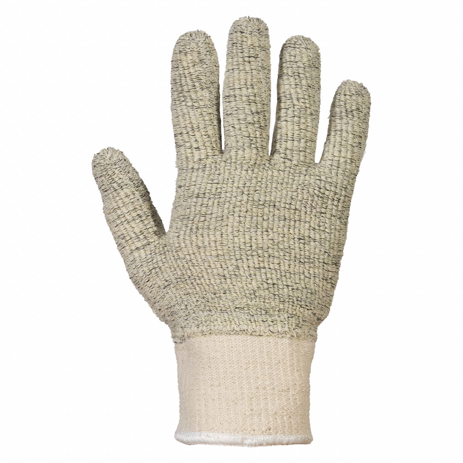Knit Gloves: 2XL ( 11 ), Glove Hand Protection, ANSI Abrasion Level 3, Knit Cuff, 1 PR