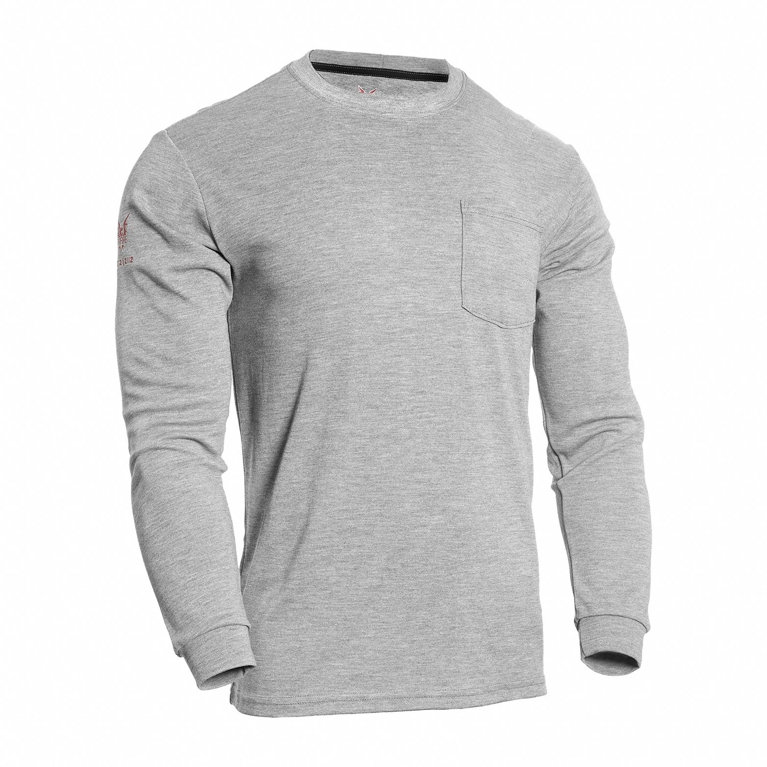 Flame-Resistant Shirt: 8.6 cal/sq cm ATPV, Unisex, Regular, 2X, Long, Gray