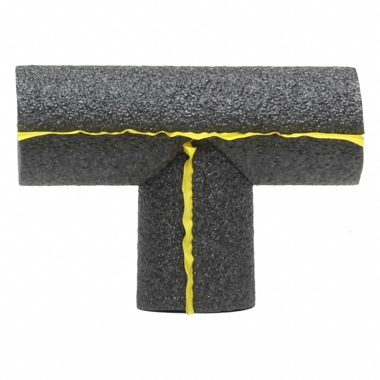 Polyethylene, Slit with Adhesive, Pipe Fitting Insulation 809NU35TEE58H Grainger