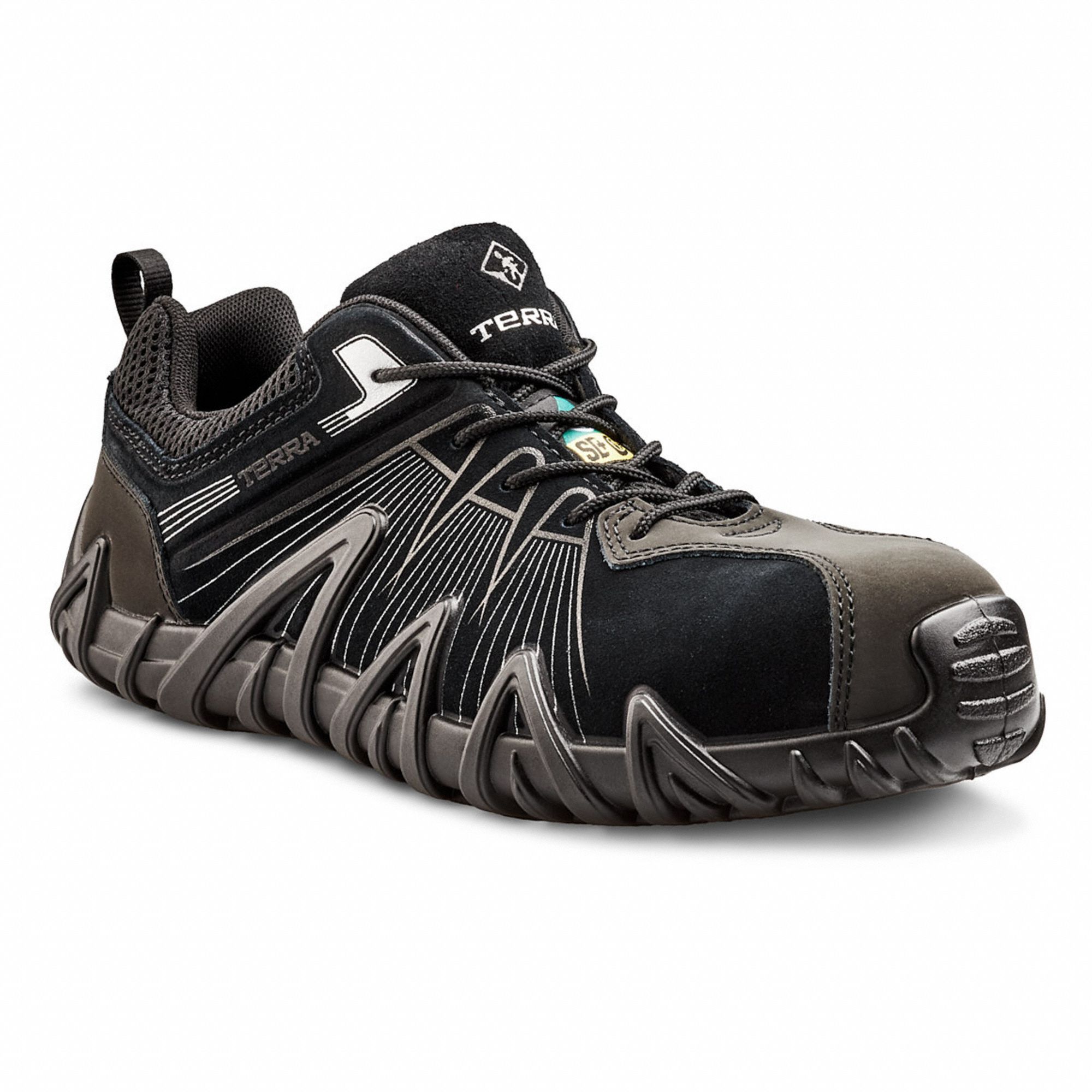 WORK BOOT,MEN,8 SZ,BLACK,PR