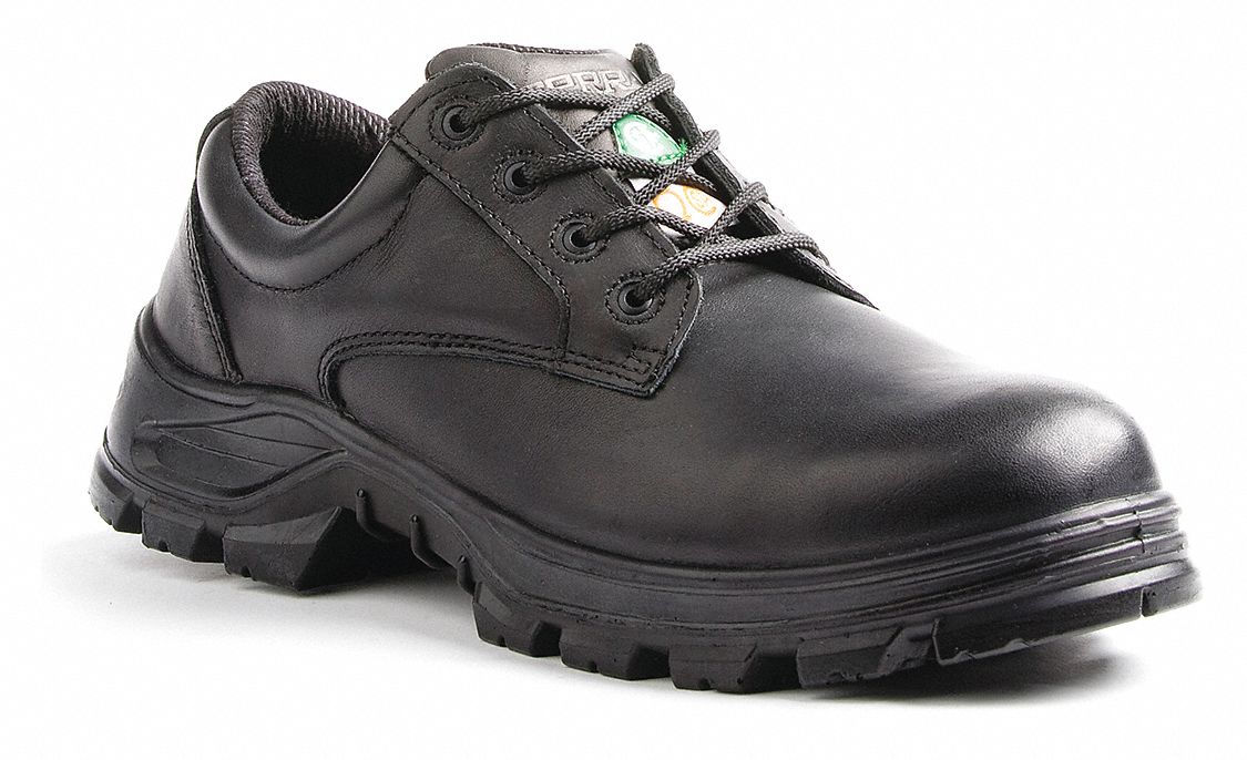 TERRA SAFETY SHOES, LACE-UP, BLACK, SZ 12/EE W,  LEATHER/POLYURETHANE/CLEANFEET, PR - Safety-Toe Work Boots and Shoes -  TER835235-120 | 835235-120 - Grainger, Canada