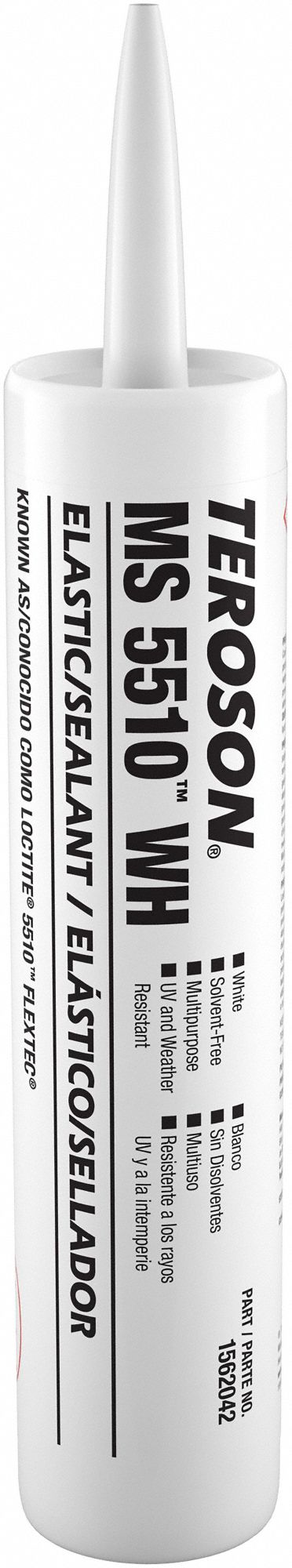 POLYMER SEALANT ADHESIVE, TEROSON MS 5510, WHITE, 10 OZ, CARTRIDGE