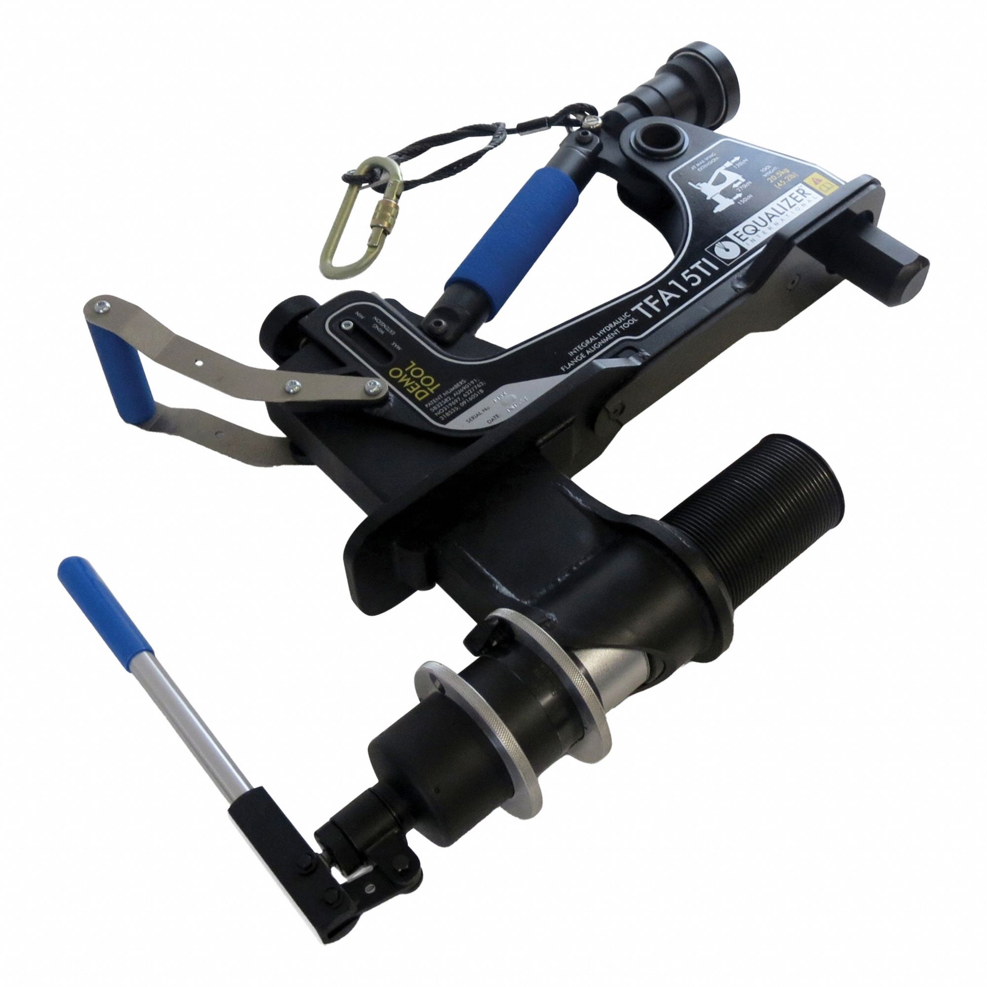 Integral Hydraulic Wind Tower Flange Alignment Tool Set: 6 5/16 in Min Flange Thick