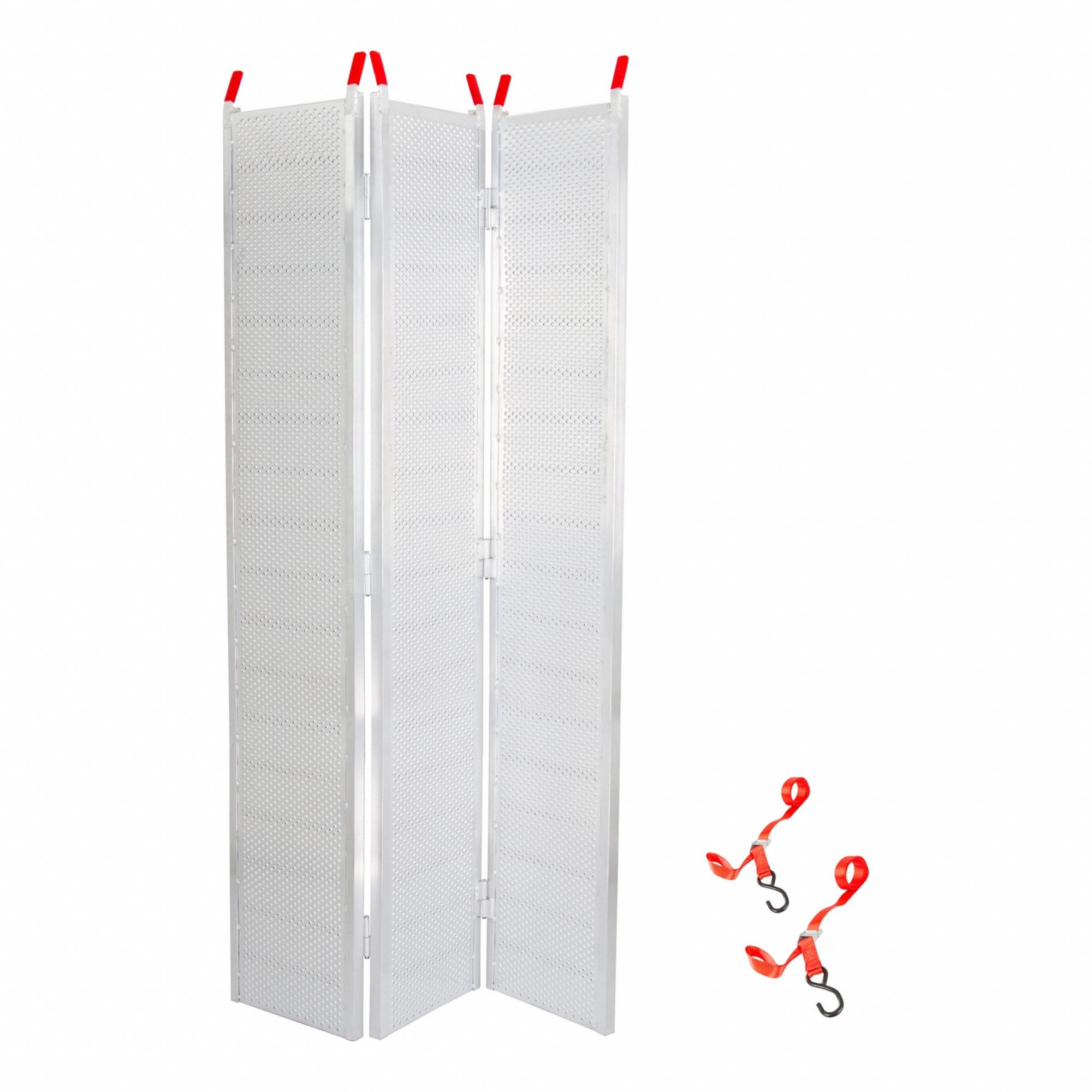 Vehicle Loading & Repair Ramps: 0.75 ton Load Capacity, Tri-Folding, Aluminum