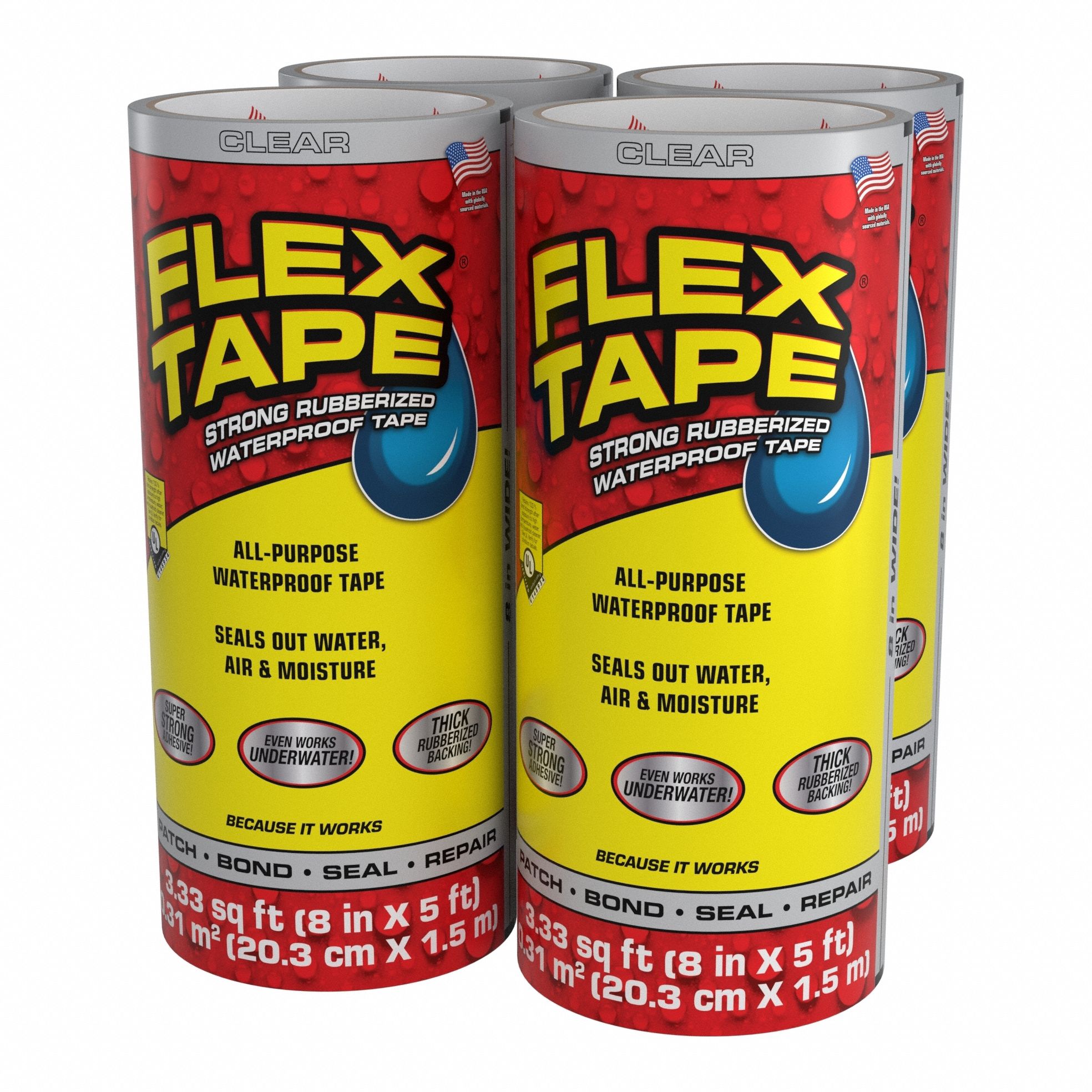 Roof Repair Tape 5 L 8 W Clear