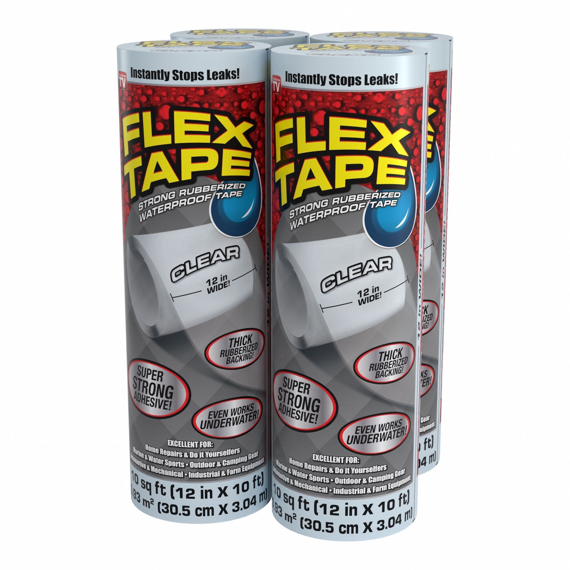 Roof Repair Tape 10 L 12 W Clear