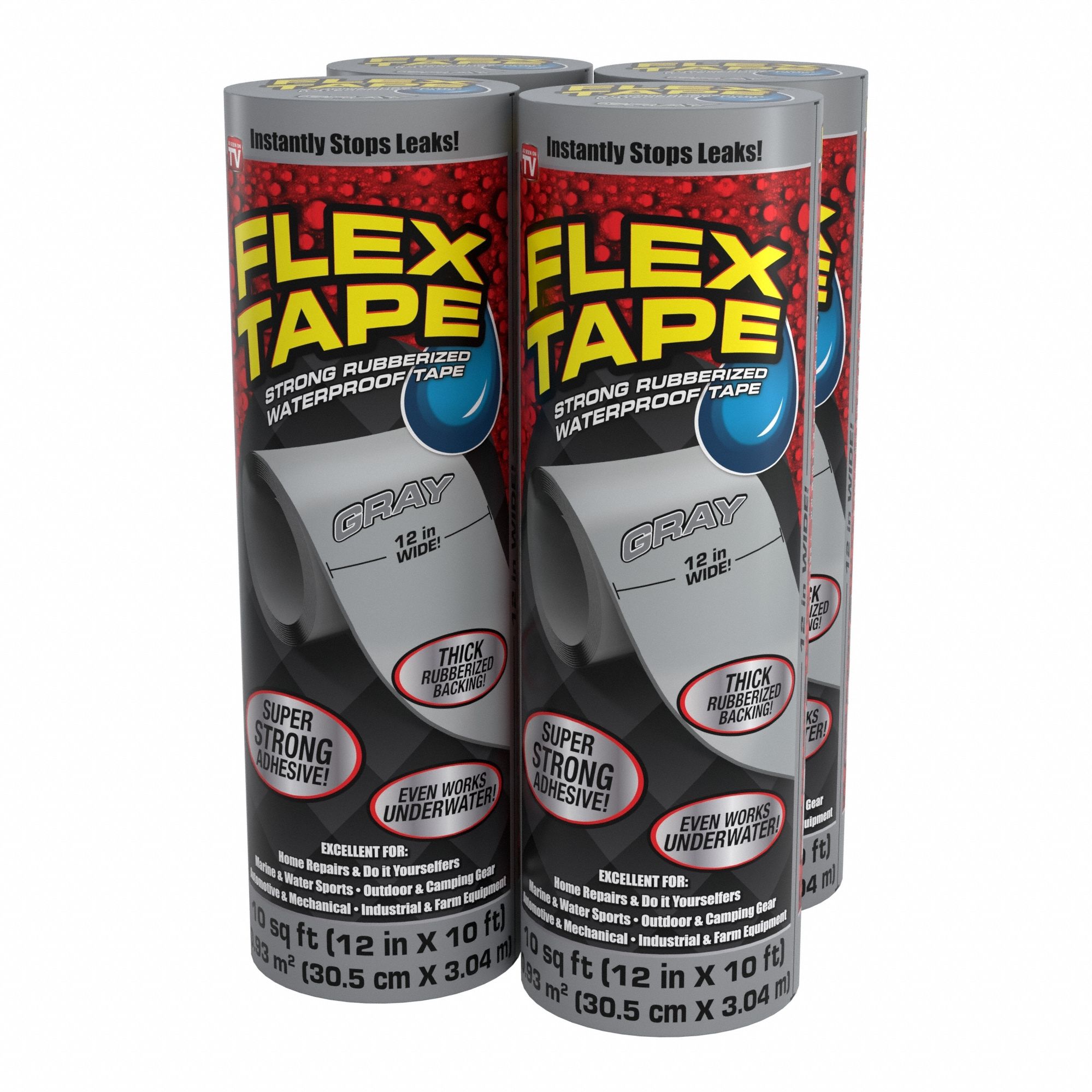 Roof Repair Tape 10 L 12 W Gray