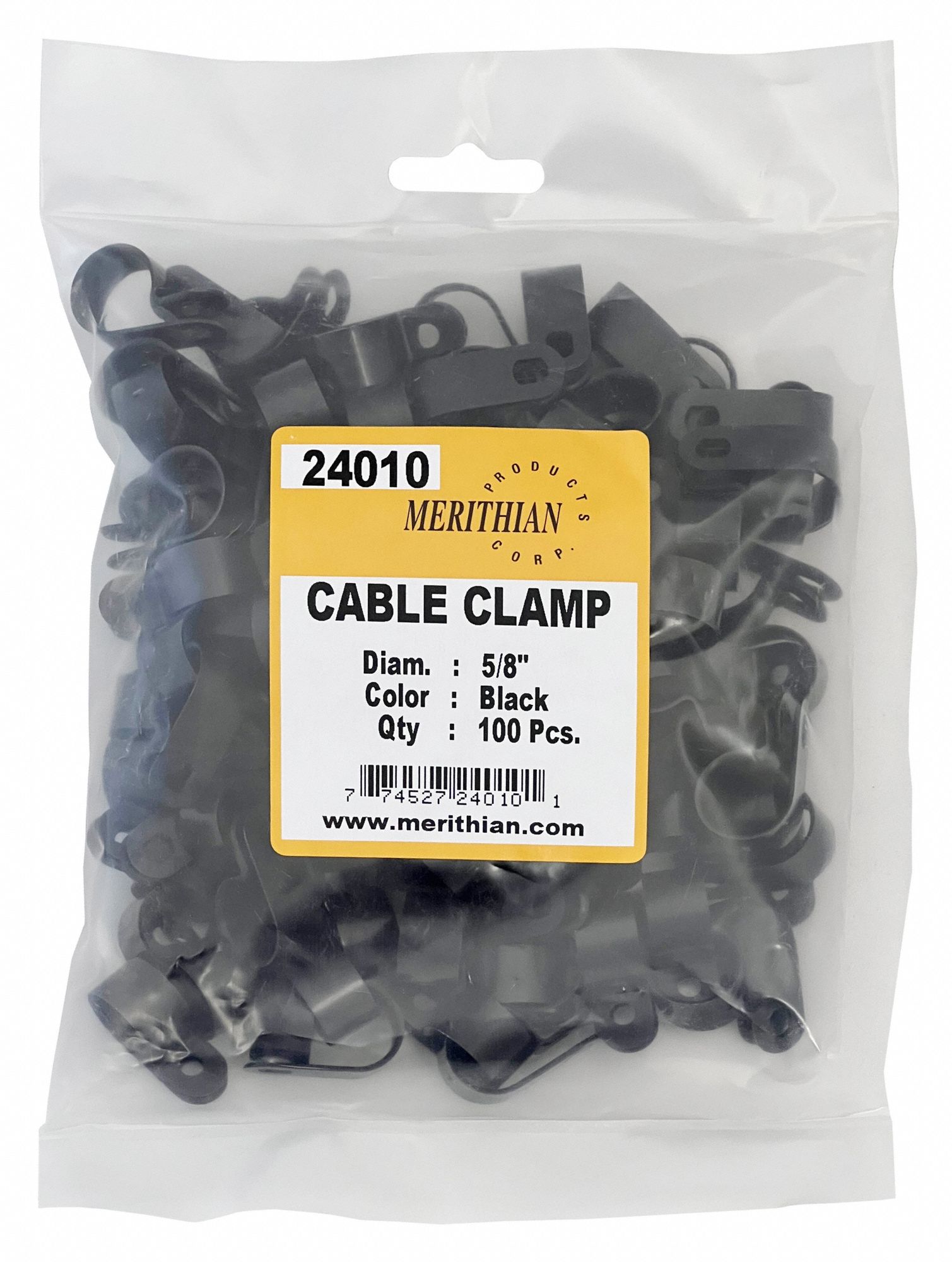 SERRE CABLE NYL 5/8 PO 100/PQT