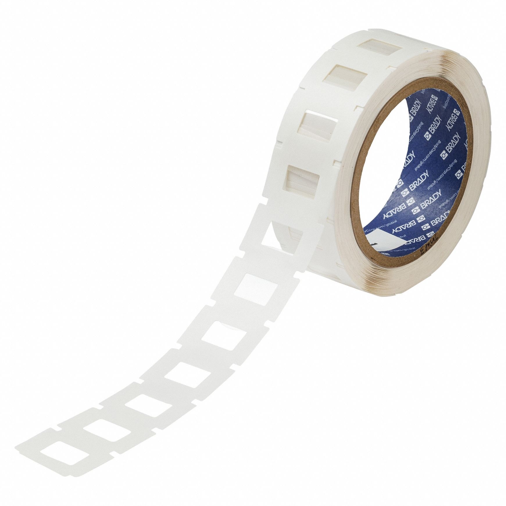 Pre-Cut Label Stock Roll: 3/4 in x 1 in, Acrylic, Permanent Adhesive, 1, 000 Labels, i7100/THT
