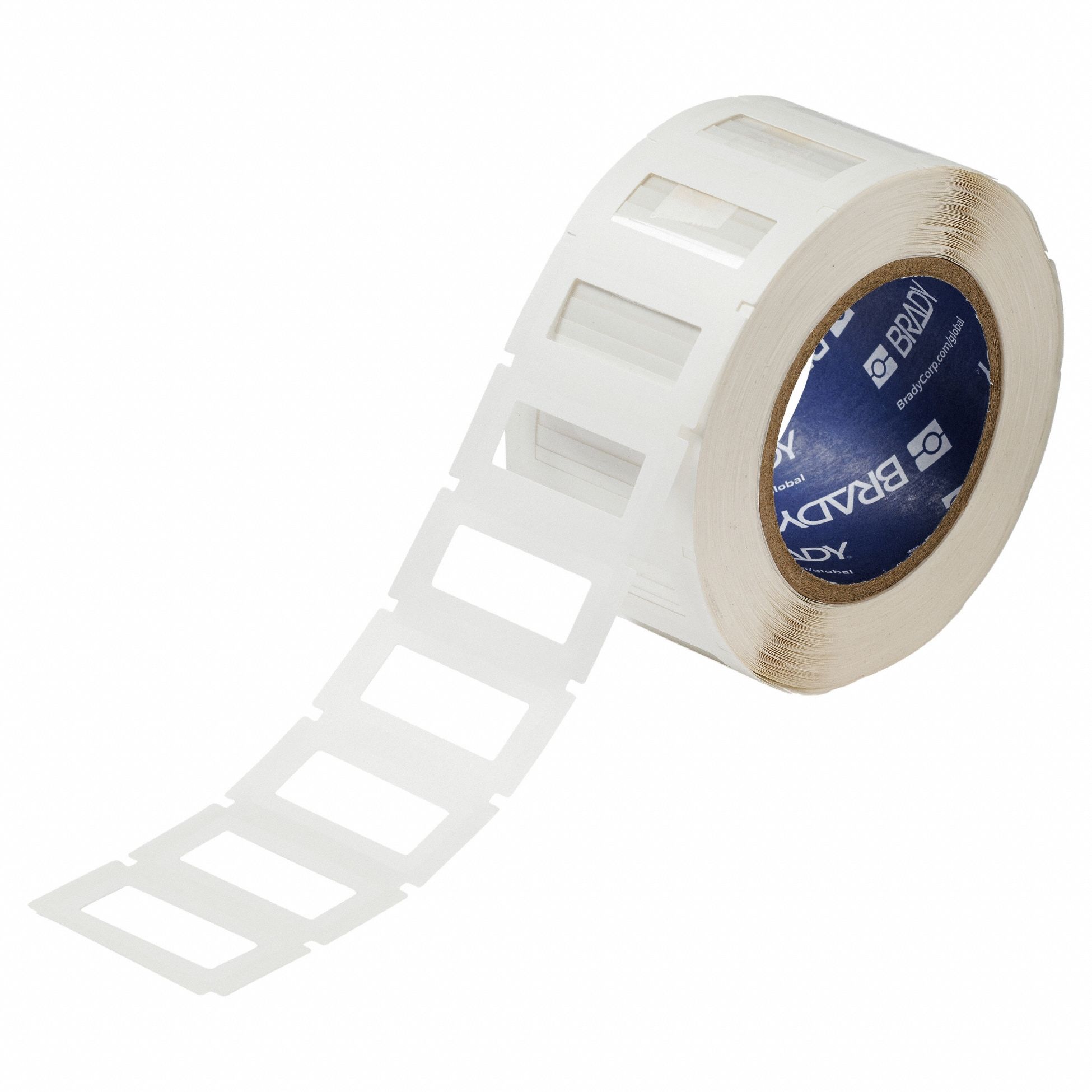 Pre-Cut Label Stock Roll: 1 in x 2 in, Acrylic, Permanent Adhesive, 1, 000 Labels, i7100/THT