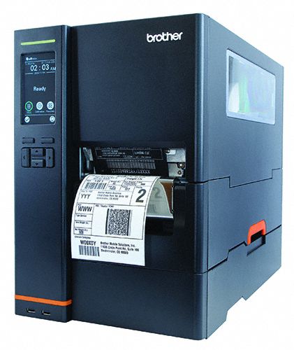 Label Printer: Direct Thermal/Thermal Transfer, Titan 4422TN, 4.1 in Max. Print Wd, 203 dpi